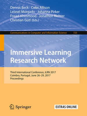 cover image of Immersive Learning Research Network